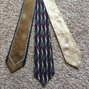 ALBERT NIPON. GEOFFREY BEENE. BORRELLI. TIES